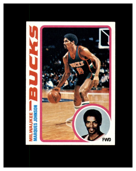 1978 Topps #126 Marques Johnson RC