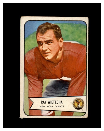 1954 Bowman #31 Ray Wietecha