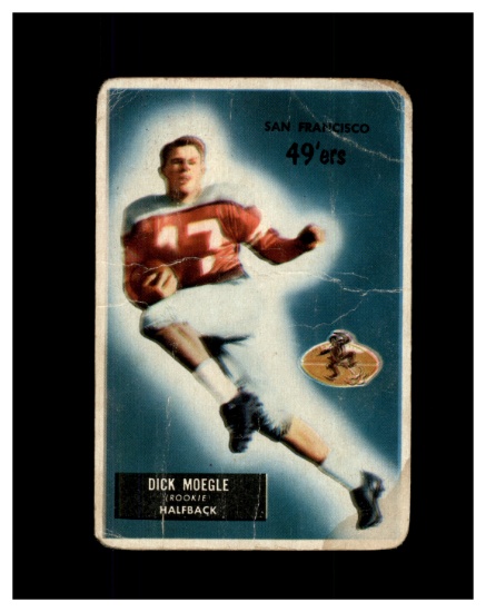 1955 Bowman #48 Dick Moegle