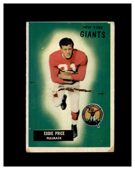 1955 Bowman #132 Eddie Price
