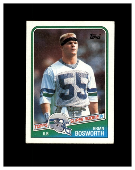 1988 Topps #486 Brian Bosworth RC