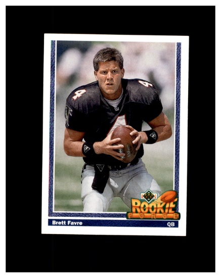 1991 Upper Deck #647 Brett Favre RC
