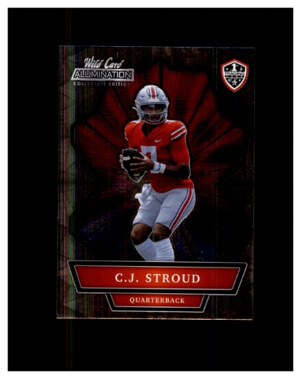 2021 Wild Card Alumination CJ Stroud RC