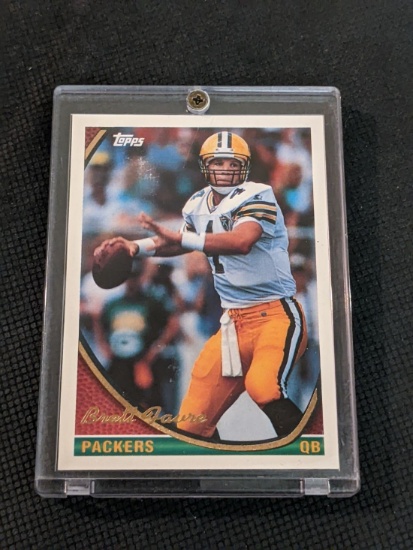 1994 Topps Brett Favre Card #530 Green Bay Packers Nfl