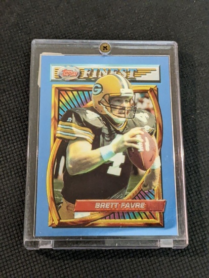 Brett Favre 1994 Topps Finest Card Green Bay Packers #124
