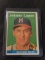 1958 Topps #110 Johnny Logan , Milwaukee Braves baseball , vintage card