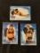 x 3 card 2004 Bench Warmer Angelz lot; Christy Homme/ Jen Anamia/ Stephanie Bartak