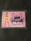 2015 Pink Archive Pamela Horton Purple Foil Autographed Bench Warmer Card