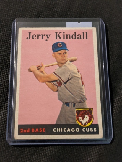 1958 Topps Baseball Card #221 Jerry Kindall RC