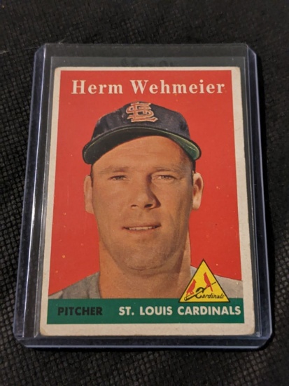 1958 Topps Herm Wehmeier #248 - St. Louis Cardinals - Vintage