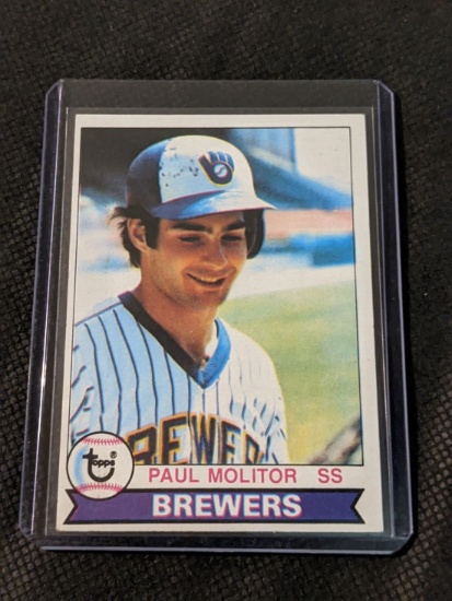 1979 Topps Paul Molitor #24 Milwuakee Brewers
