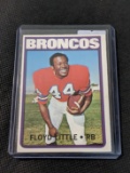1972 Topps #50 Floyd Little Vintage Football Card Denver Broncos