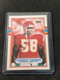 1989 Topps Traded Derrick Thomas #90T Rookie Chiefs HOF