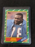 Bruce Smith 1986 Topps Card #389 Rookie RC Buffalo Bills