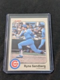 RYNE SANDBERG RC 1983 Fleer #507 Rookie HOF Chicago Cubs