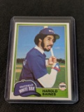 1981 Topps #347 Harold Baines RC Rookie