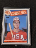 1985 Topps Mark McGwire #401 USA Baseball ROOKIE CARD-A's