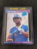 1989 Donruss KEN GRIFFEY JR. Rated Rookie #33 Seattle Mariners RC Hall of Fame