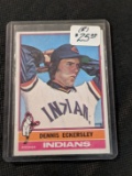 1976 Topps Dennis Eckersley RC Rookie Card #98 Cleveland Indians HOF MLB Vintage