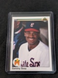 Upper Deck 1990 Sammy Sosa ROOKIE #17 MLB Baseball Card