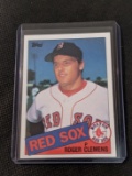 Roger Clemens RC 1985 Topps #181 Red Sox Rookie Card