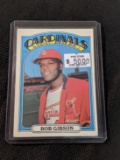 1972 Topps Baseball #130 Bob Gibson St. Louis Cardinals HOF Vintage MLB Card