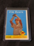 1958 TOPPS BASEBALL CARD #298 JIM HEARN