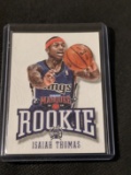 Isaiah Thomas 2012-13 Panini Marquee Rookie RC #423 Kings