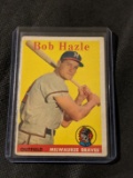 1958 Topps Bob Hazle Milwaukee Braves #83