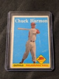 1958 Topps, #48 Chuck Harmon Vintage