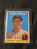 1958 Topps Billy Klaus #89 Red Sox