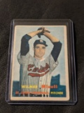 1957 Topps Baseball Wilmer Mizell #113 St. Louis Cardinals