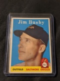 1958 Topps Set-Break # 28 Jim Busby