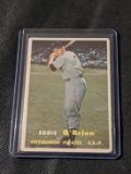 1957 Topps Baseball #259 Eddie O'Brien Pittsburgh Pirates