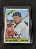 Vintage ORIGINAL 1966 Topps #90 Luis Aparicio Baltimore Orioles Card