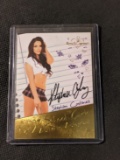 2014 Bench Warmer Hot for Teacher Autographs #84 Stephani Costanza Auto