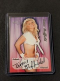 BENCH WARMER 2006 SERIES 2 AUTOGRAPH CARD #7 of 20 TAMIE SHEFFIELD