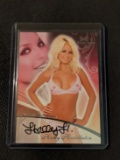 Holly Huddleston auto 2007 Bench Warmer #5 of 24