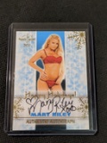 BENCHWARMERS HAPPY HOLIDAYS - MARY RILEY -  Autographed Card 2011