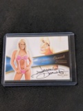 Jessica Daniels Auto 2012 Bench Warmer #17 card