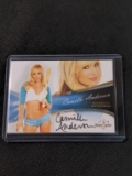 Camille Anderson Auto 2013 Bench Warmer #15 card