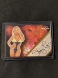 Shay Lyn 2008 Bench Warmer Gold Foil #12 of 20 autograph