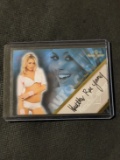 Heather Rae young Bench Warmer 2011 Autograph Gold Foil