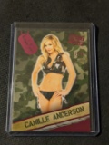 Camille Anderson 22/25 SP 2015 Bench Warmer Pink foil