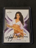 2015 BENCHWARMER LUCY MILLER AUTO CARD