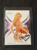 Carrie Minter 2015 Benchwarmer Official autograph auto card 106