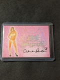 2015 Benchwarmer CIARA PRICE #26 Pink Archive silver Foil Auto PLAYBOY Playmate