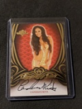 Candace Kita Autograph Bench Warmer 2015 Gold Foil #rb-ck