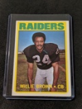 Willie Brown TOPPS Football Card 1972 #28 NFL