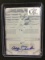 2015 LEAF PERFECT GAME AVERY TUCK AUTOGRAPH SIGNED PRINTER PLATE ROOKIE CARD RC #'D 1/1